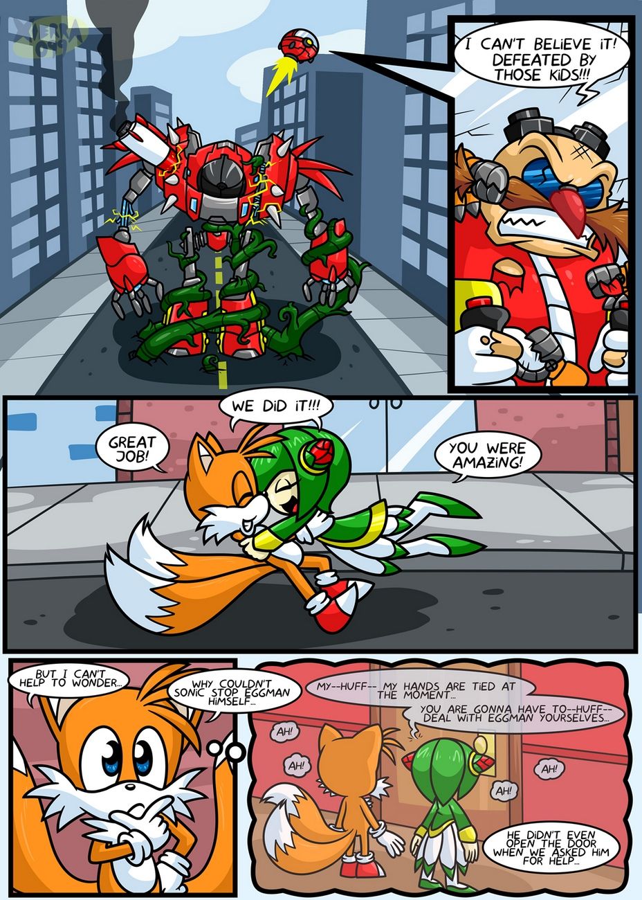 Tails And Cosmos First Time