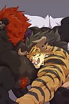 Gay Furry picturies with stories - part 11
