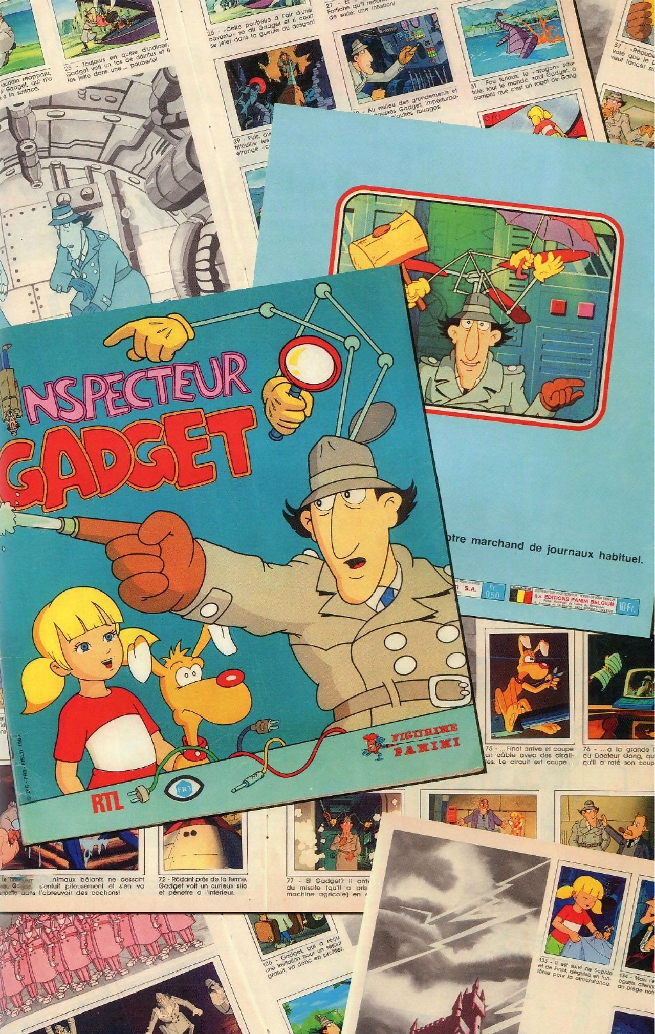 Inspector Gadget Artbook - part 11
