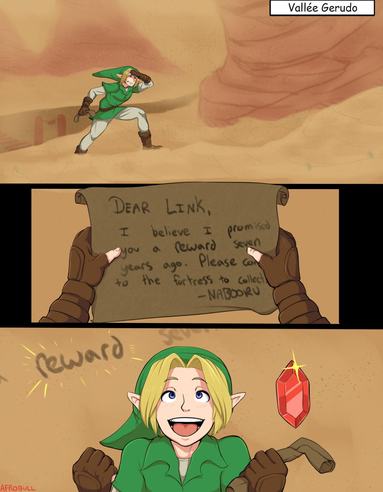 Zelda Alternate Destinies chapitre 4